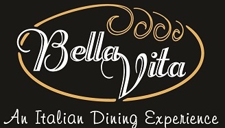 outside picture of Bella Vita restaurant with logo